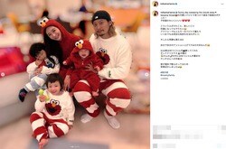 宮崎麗果、夫・黒木啓司さん＆子どもたちとの“おソロパジャマ”姿公開し反響「全員めちゃくちゃ可愛い」