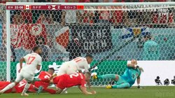 3人同時で守り抜く決死のトリプルスライディング！　モロッコのフィニッシュを耐え凌いだカナダの「全力守備」をファンも賞賛