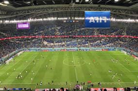 【W杯】日本×クロアチア戦、観客席はやや空席も　今大会で最南端の会場立地が影響か