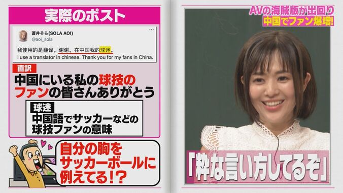 【写真・画像】「心の負担になっていないと思っても…」元セクシー女優・蒼井そら、増加する“AV経由の芸能界入り”志望者に呼びかけ　3枚目