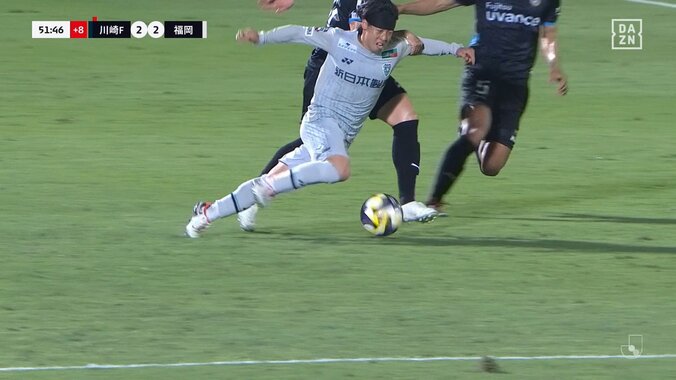 【映像】痛恨！相手を引っ張り倒す“判断ミス”の瞬間 