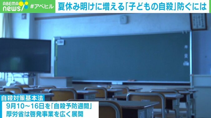 なぜ学校を休むのではなく“命を絶つ”のか 夏休み明けに増える「子どもの自殺」に臨床心理士「まずは30分待ってほしい」 3枚目