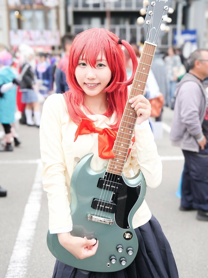 【写真・画像】『ぼっち・ざ・ろっく！	』喜多郁代コスプレ画像　1枚目