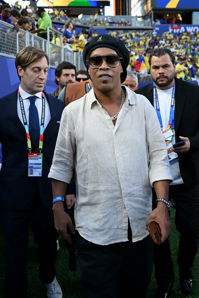 元ブラジル代表FWのロナウジーニョ。（C）Getty Images