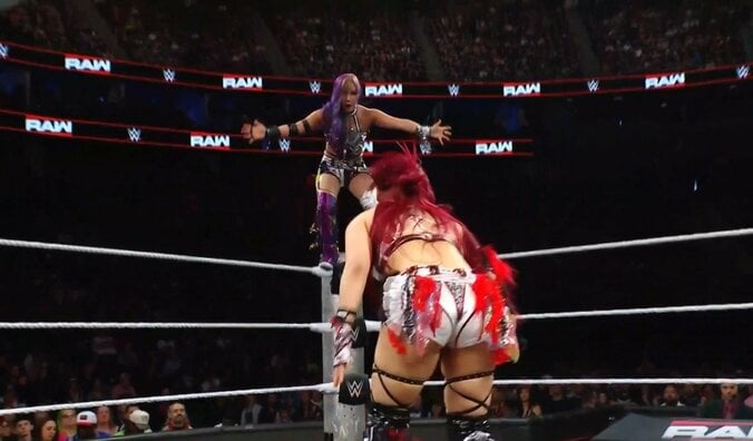 「何やってるんだw」日本人女子スーパースターにブーイング 米マットでまさかの煽り「からかい上手」「煽りよる」勝負に敗れるも存在感 2枚目