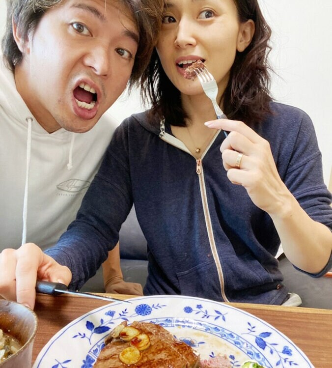 金子恵美、夫・宮崎謙介にリクエストした朝食を公開「今日も頑張れます」 1枚目
