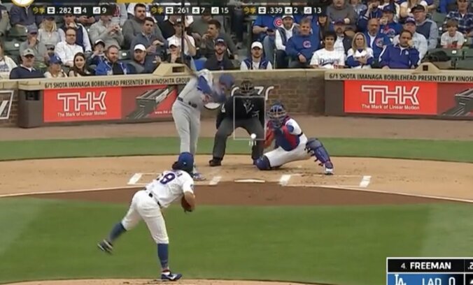 【写真・画像】変わった…！？ カブス今永昇太、まさかの“幻惑投法”… 腕の角度を途中で変化→圧巻の“フリーマン斬り”　1枚目