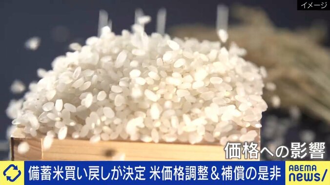 備蓄米放出の是非