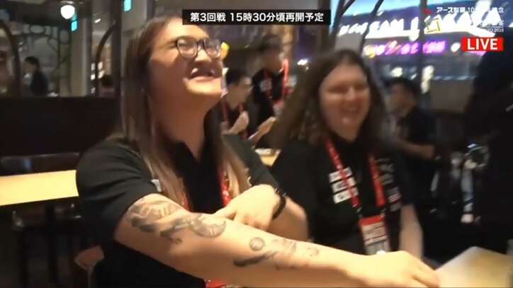 自慢のタトゥー