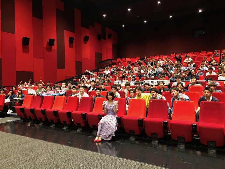 深川麻衣、映画『パンとバスと２度目のハツコイ』　愛媛&広島での舞台挨拶にパンバスファン大歓声