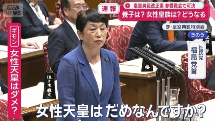 社民党　福島党首