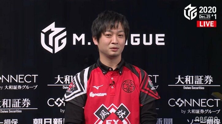 Xmasなら赤ユニ最強！滝沢サンタが個人7勝目をファンにお届け／麻雀・Mリーグ