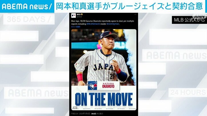 MLBの公式SNS