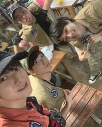 鈴木伸之、本郷奏多らと楽しい時間「先日サバゲーに行きました!!」