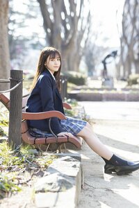 「天使がいます」ラスアイ阿部菜々実の眩しい制服ショットに歓喜の声が続々