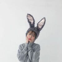 内田理央“ぶりっこ…”なうさぎショットに反響「かわいいかわいい天使です」