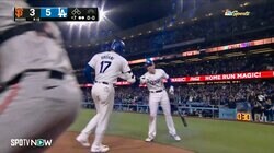 大谷翔平の待望アーチを出迎えた「フリーマンの笑顔が最高すぎる！」 復調告げる一発→本人以上の“満面笑み”が話題に