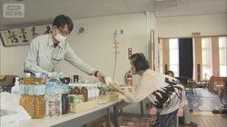 限られた食料　続く断水の中で…急きょ公民館が“福祉避難所”に　手探りの運用続く