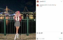 “令和の超新星”山田あい、ホラーナイトでの“美脚ショット”披露 「お化けもびっくりの可愛さ」などファン絶賛