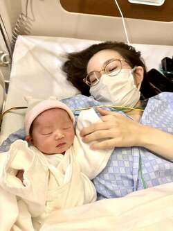 3つの難病を抱えるモデル・塚本明里、第1子出産していたことを報告「あっという間に大きくなってます」