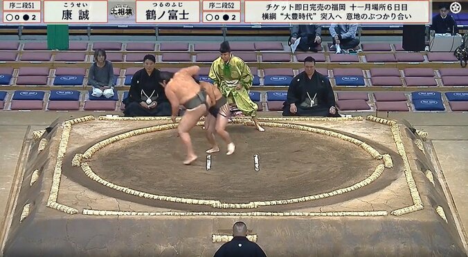 序二段五十一枚目・康誠（秀ノ山）