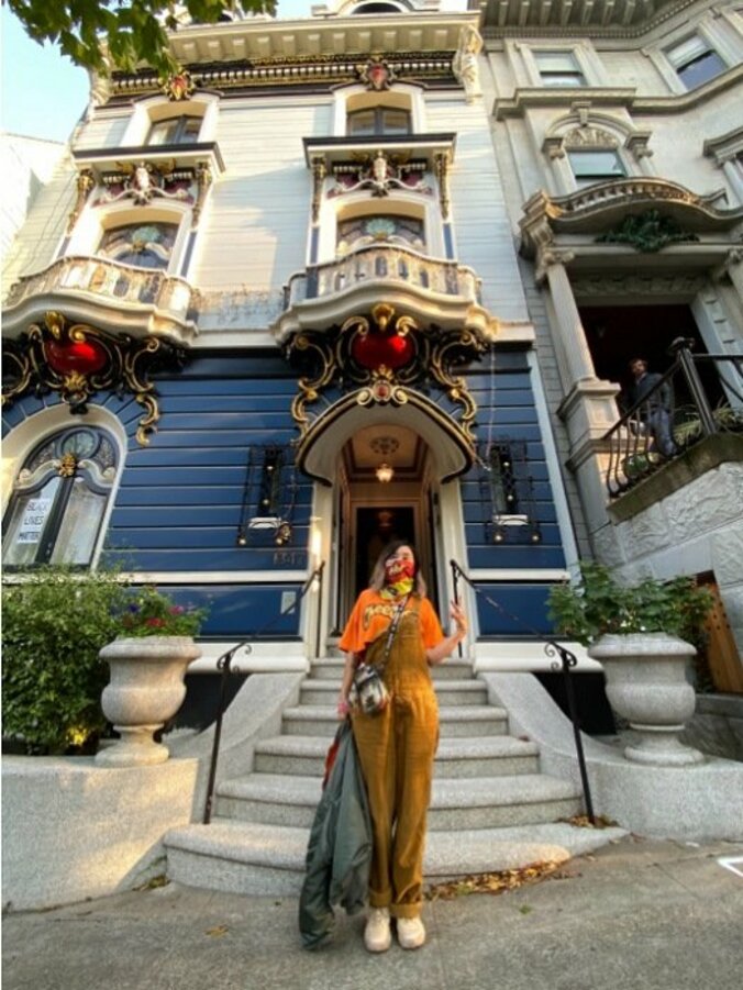 野沢直子、“お城みたい”なサンフランシスコの住宅「かなりお値段高いです」 1枚目