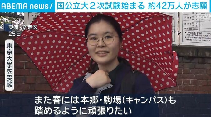 東京大学の受験生