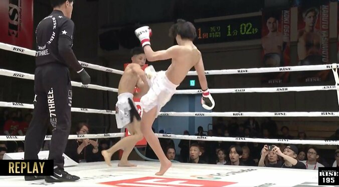 空手やばっ… 1ラウンド3ダウンで衝撃KO 「凄い17歳が出てきた」「こいつは化け物になりそう」 4枚目