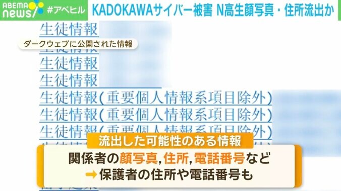 【写真・画像】N高生「闇バイトの標的に…」KADOKAWAサイバー被害 専門家に聞くBlacksuitの素性とKADOKAWAが被害者にするべき補償　1枚目