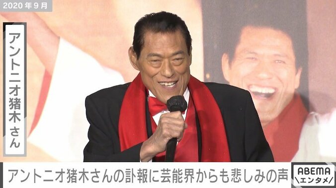 アントニオ猪木さんを追悼 「闘魂そのものでした」「我がスーパーヒーロー」…芸能界から悲しみの声 1枚目