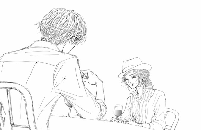 漫画家・矢沢あいがJUJUの新曲「いいわけ」に書き下ろしたイラストを映像化したインスパイアドムービーが完成！ 1枚目