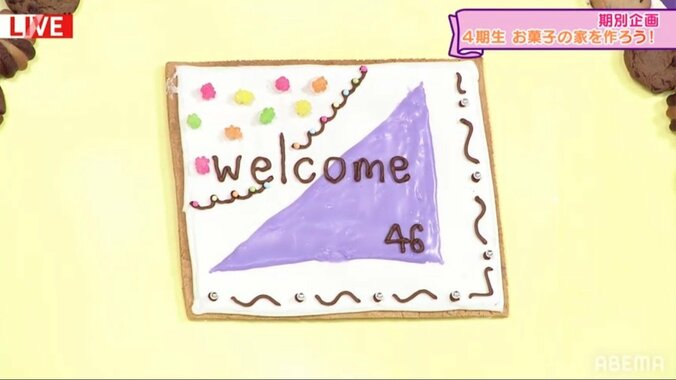 乃木坂46・4期生の“お菓子の家”がついに完成　初めての『46時間TV』で奮闘した16人 3枚目