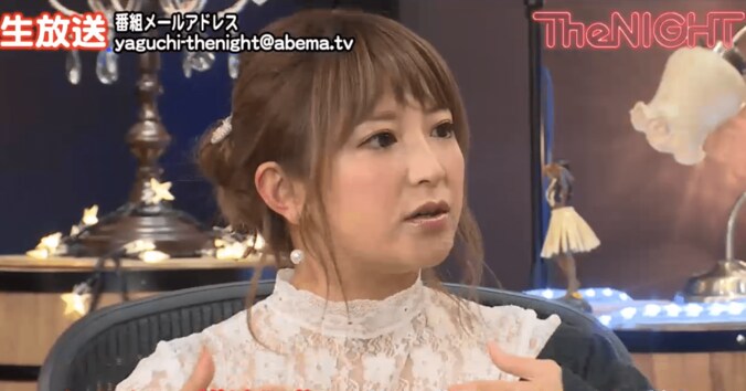 矢口真里、深夜の生放送でシンデレラバストに「なりたい」と告白 1枚目