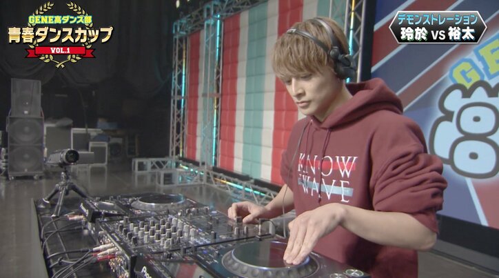 DJは亜嵐！ 中務裕太が佐野玲於がダンスバトル