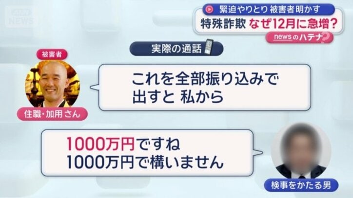 1000万円を「お寺の修繕費」として引き出すよう指示