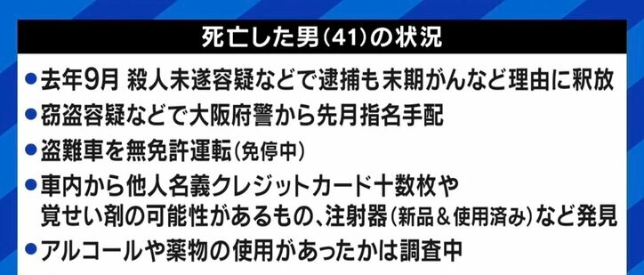 警察官2人の4発で容疑者死亡、車暴走での発砲は妥当だったのか? “必要と判断される限度”に元特殊部隊員の見解は