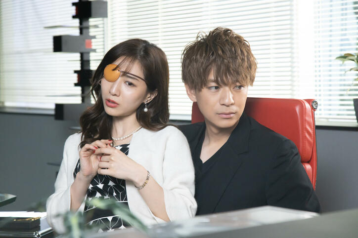 眼帯を外しアユを脅迫、マサに婚姻届を突きつける！田中みな実の怪演がエスカレート 『Ｍ 愛すべき人がいて』第3話