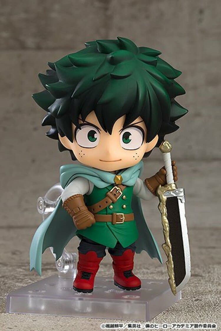 僕のヒーローアカデミア　ねんどろいど　1691 1693 緑谷出久　轟焦凍 ねんどろいど 緑谷出久 ステルススーツVer.