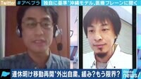 自粛解除に独自基準”沖縄モデル”医療ブレーン 高山医師とひろゆきが語る