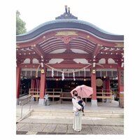 辻希美『久伊豆神社。』