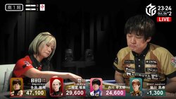 危なくて焦った人VSツモれなくてすねた人 赤牌をめぐる人気雀士2人の“顔芸”対決にファン爆笑「瑠美の口かわいい」「めっちゃ怒っとるやんw」／麻雀・Mリーグ