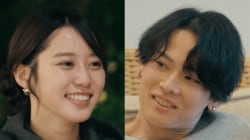 いきなりのハグ！24歳美女が松村北斗似イケメンと同棲スタート早々に密着…平祐奈も悶絶した一部始終