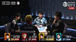 「ロン。あっ…」緊迫の戦いでまさかハプニング発生 視聴者からも「あ」「え？」コメントが殺到／麻雀・Mリーグ