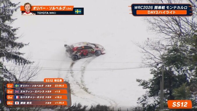 「ゲームでしかやったことない技だよ！」世界最速ラリー車が雪道で規格外のリカバリー「よく戻ったな」反響続々 4枚目