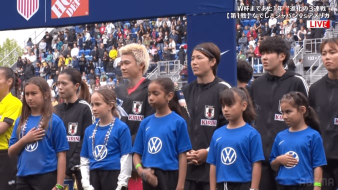 【速報】なでしこジャパン、女王アメリカ戦のスタメン発表！9人変更で土方麻椰が初先発 長谷川唯や谷川萌々子はベンチスタート 2枚目