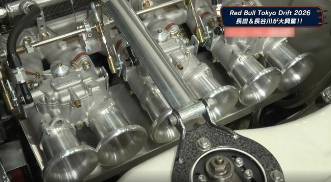 チョコプラ長田「心臓にドクンドクン来る」 超希少名車の“美爆音”に衝撃「マジでリアルワイルドスピード」500台の壮観光景に圧倒 4枚目