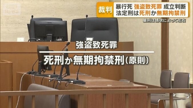 極めて重い「強盗致死罪」