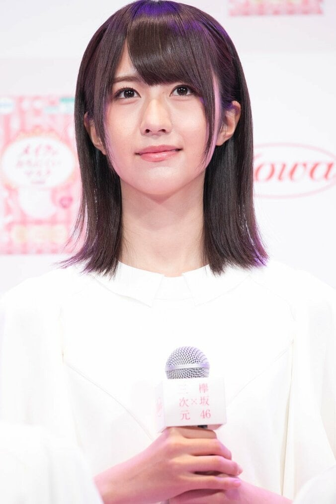 欅坂46小池美波は「赤ちゃんの香り」　新CM発表会でメンバーから証言 10枚目