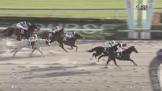 【映像】6歳馬がダートで“13頭ごぼう抜き”大激走の一部始終