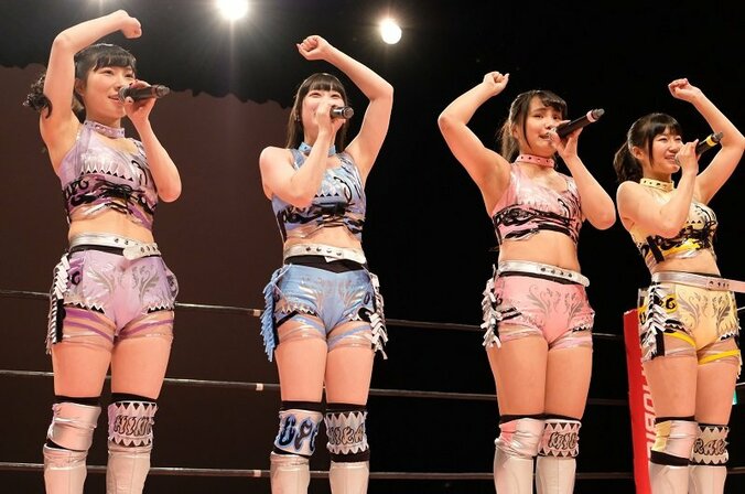 アプガ（プロレス）、デビュー半年の成長ぶりは　東京女子プロレス×アプガ（仮）コラボイベント開催へ 1枚目
